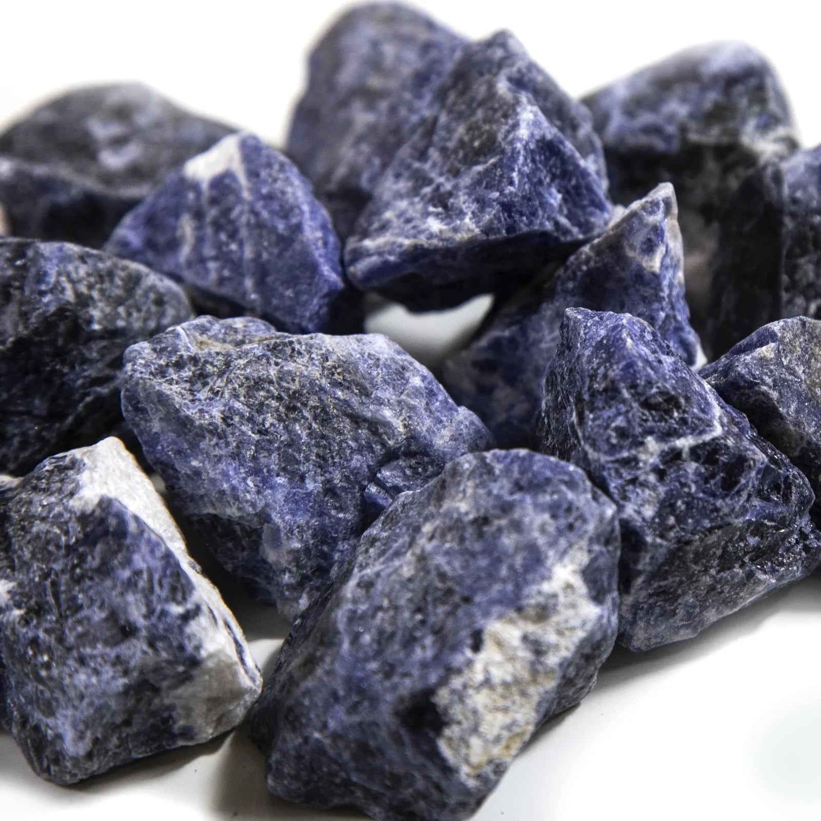 Sodalite Rough Healing Crystal  - Throat Chakra Stone - Healing Crystals & Stones