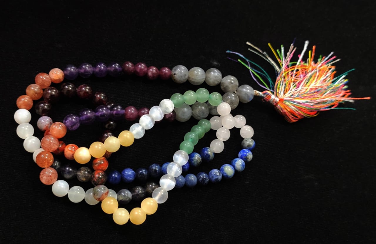 14 Chakra Mala – Handcrafted Healing Mala for Chakra Balancing, Meditation, and Energy Alignment #14ChakraMala #HealingJewelry #MeditationTools #ChakraBalancing #SpiritualWellness