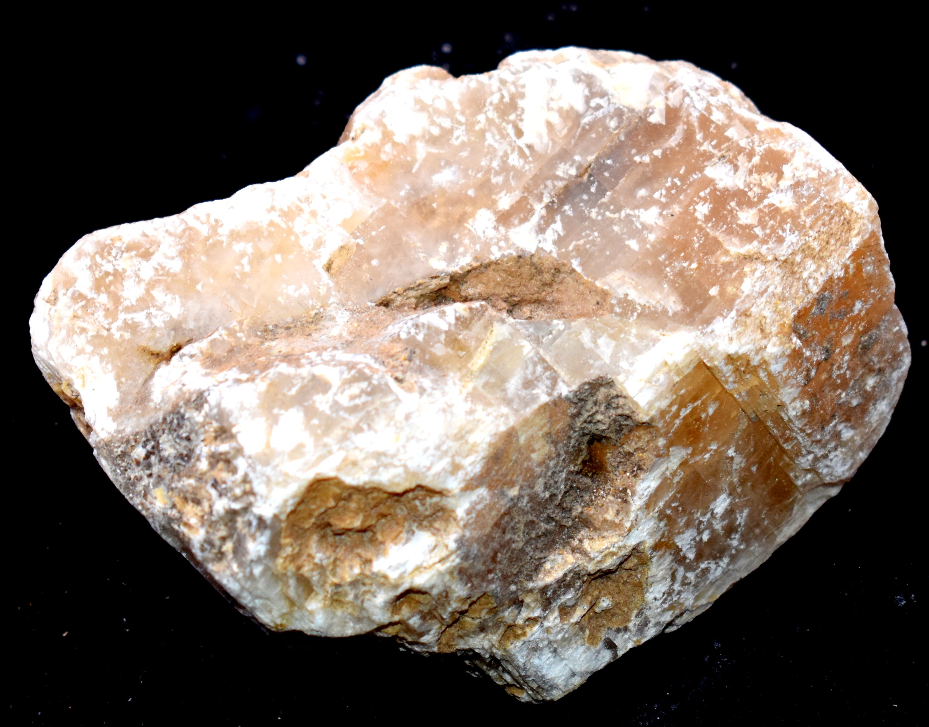 Natural Yellow Calcite Raw Crystal Stone,