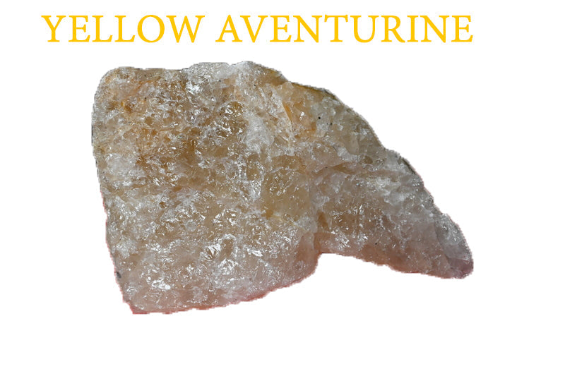 Yellow Aventurine Raw Crystal Stone,