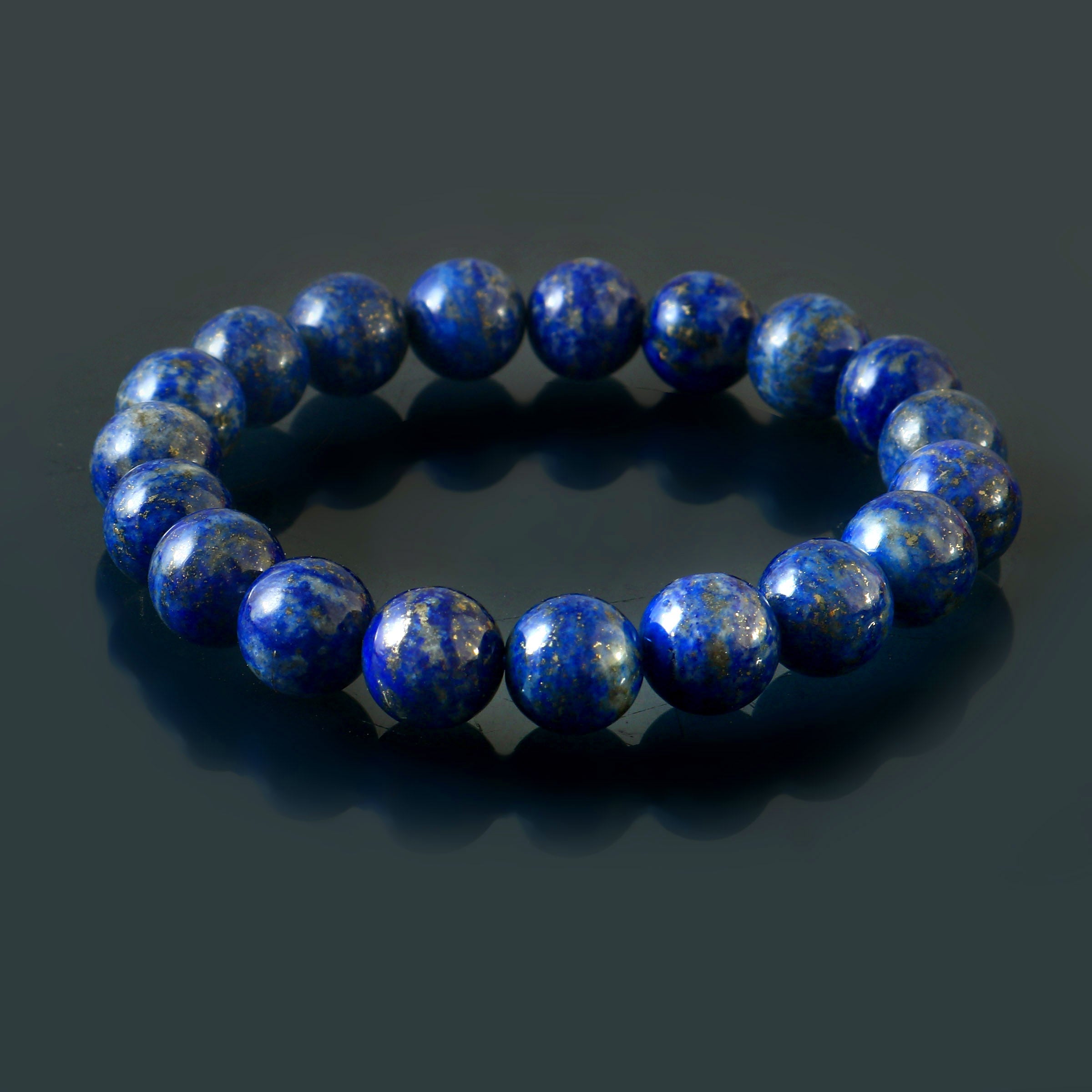 Genuine Lapis Lazuli Bracelet – Natural Stone Beads for Women and Men, 8mm Healing Crystal Jewelry #LapisLazuliBracelet #NaturalStoneJewelry #HealingCrystals #UnisexBracelet #EnergyBalance