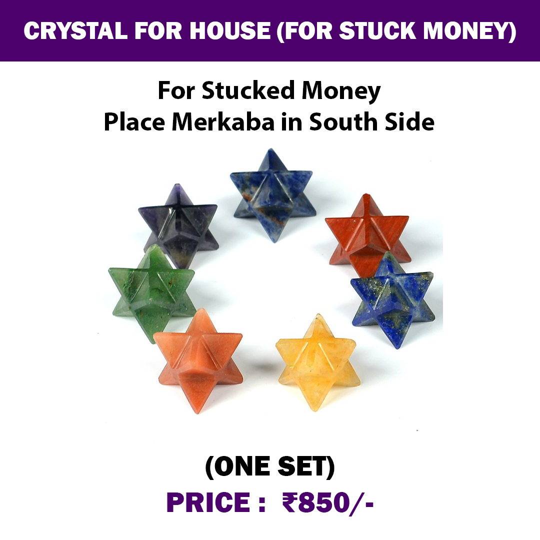 7 Chakra Stone Set Kit, Crystal for House to Unblock Stuck Money, Energy Harmonizer