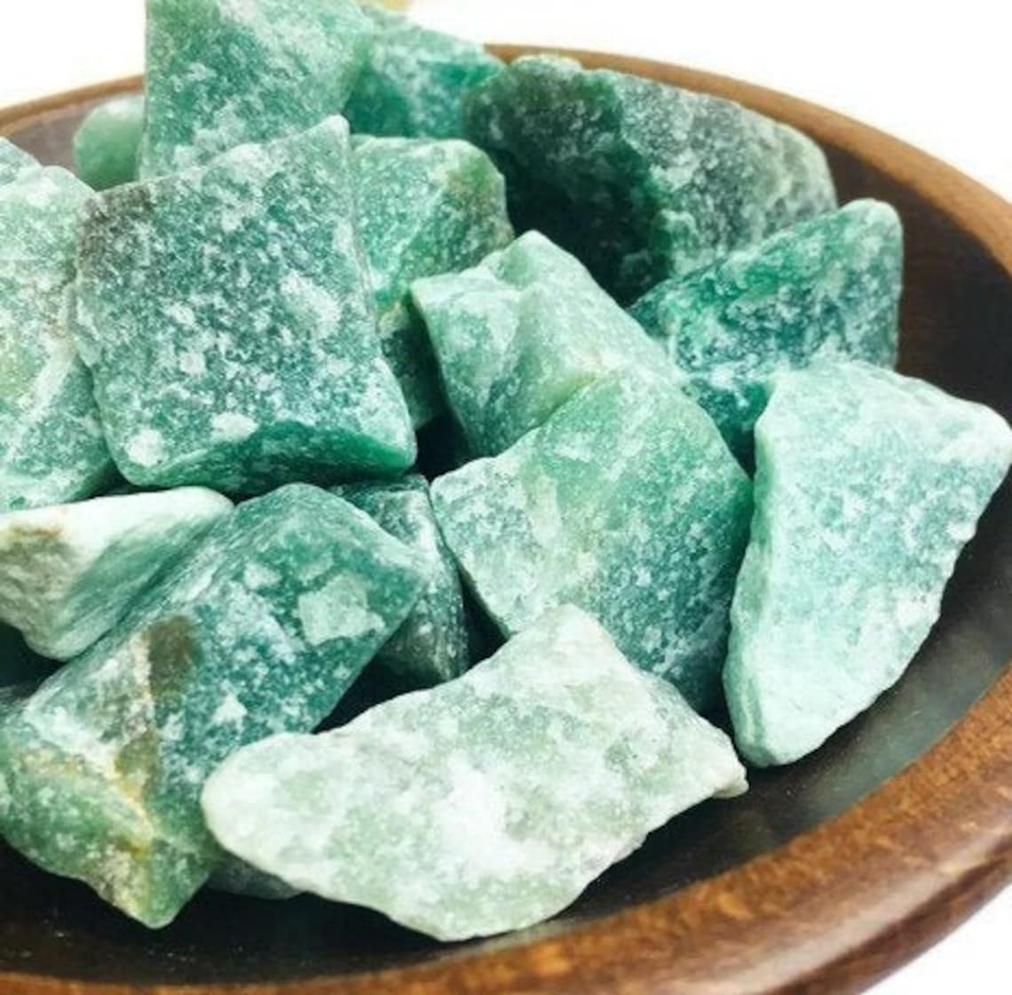 Raw Green Aventurine Crystal, Natural Raw Aventurine for Healing Energy