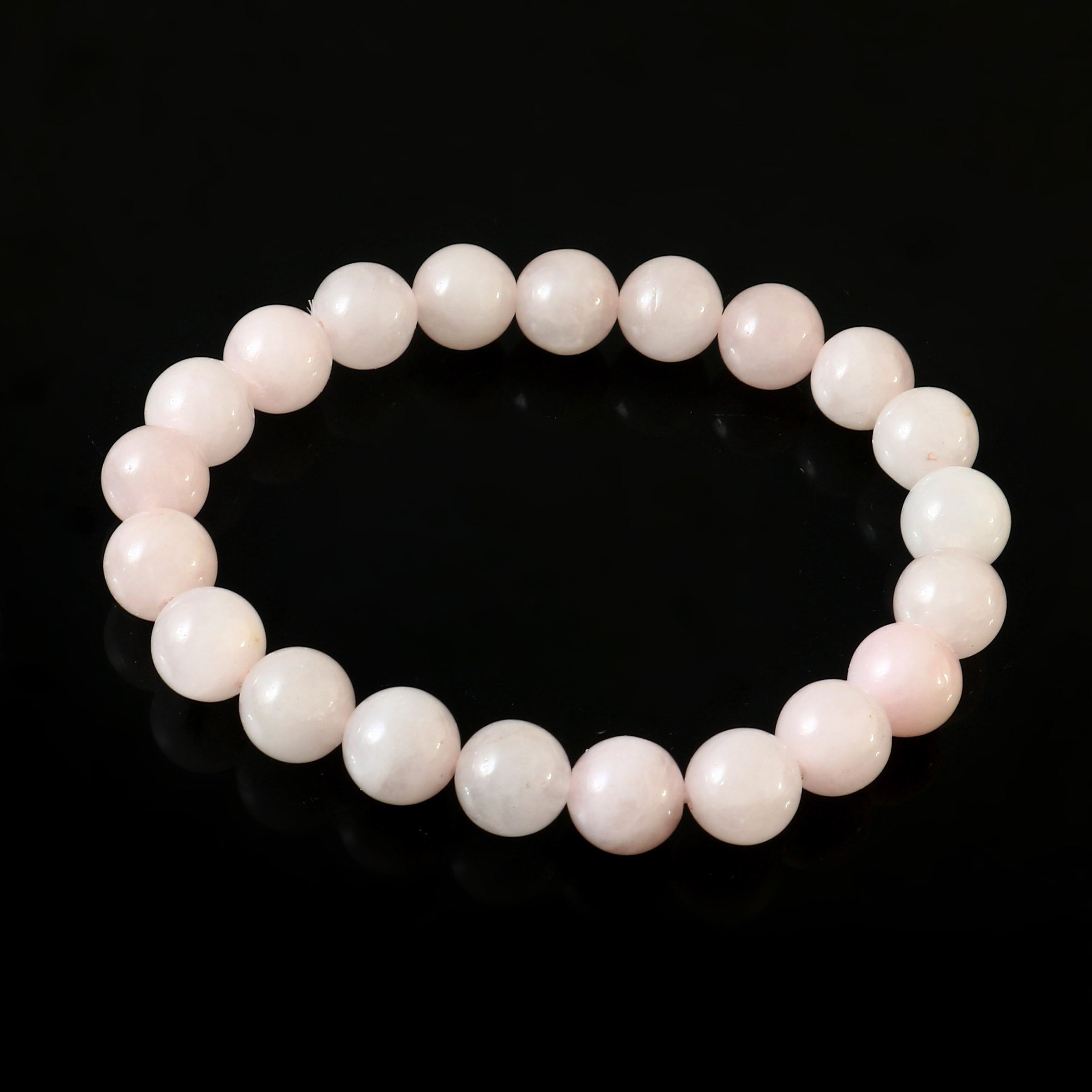 Rose Quartz 10mmm Crystal Beaded Bracelet