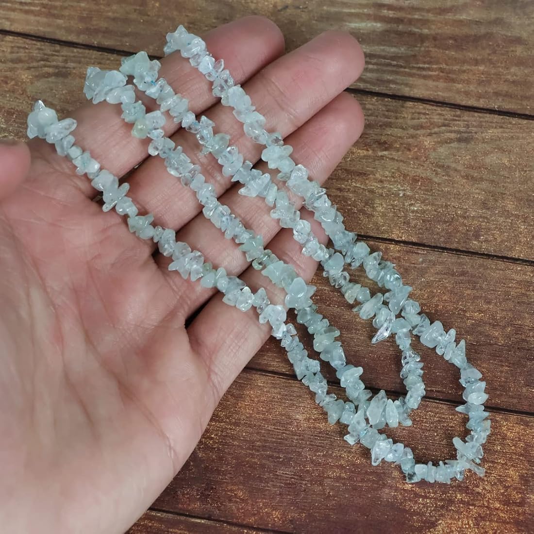 Aquamarine Uncut Mala for calm, clarity, and emotional healing #AquamarineMala #UncutMala #HealingCrystals #CalmEnergy #Clarity #EmotionalHealing #CrystalHealing #NaturalGemstones #AquamarineJewelry #ChakraHealing #PositiveEnergy #HealingStones #SpiritualGrowth #EnergyHealing