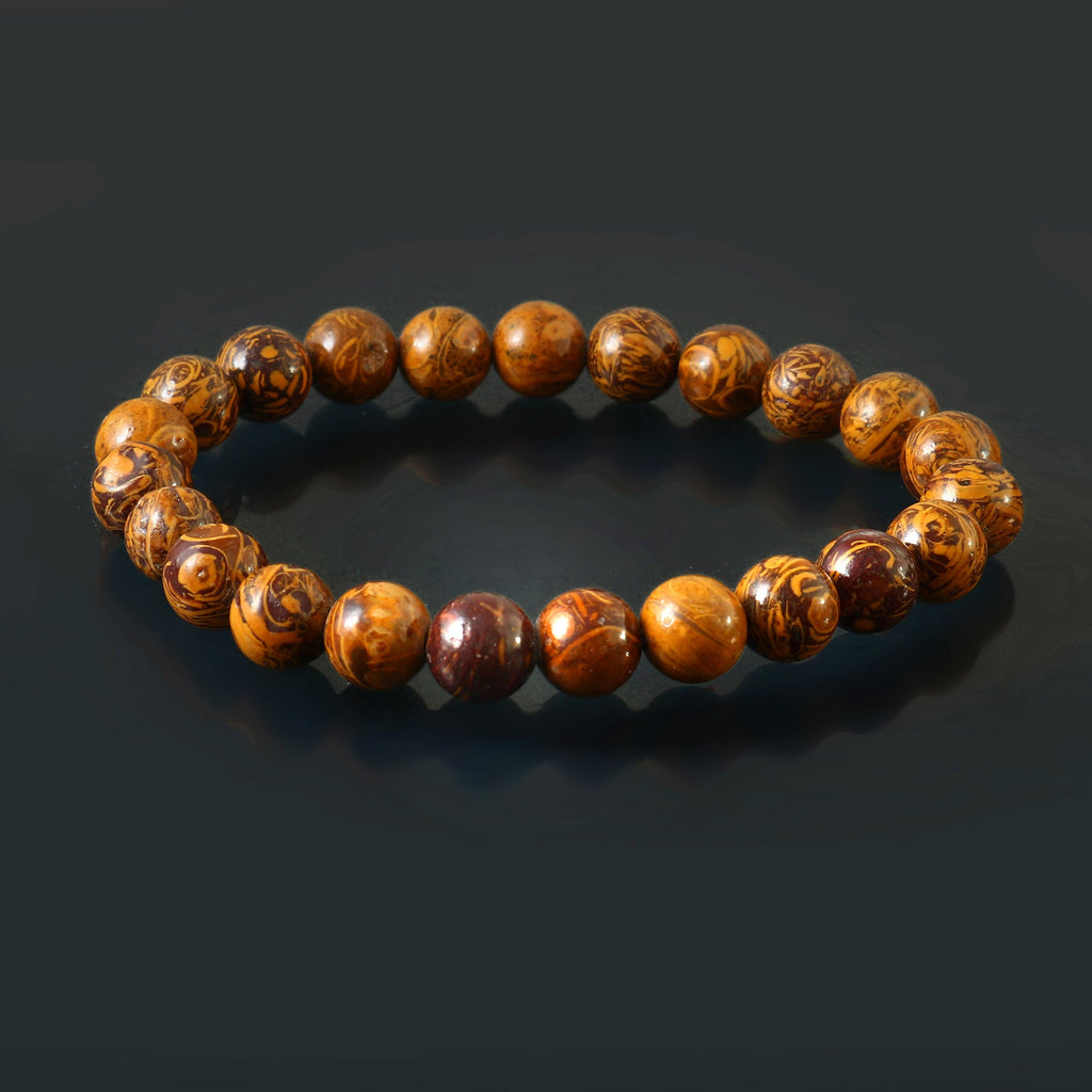 Grounding and healing Mariam Fossil Script Stone and Coquina Cobra Jasper bracelet for emotional balance and spiritual protection.
#MariamFossilScriptStone #CoquinaCobraJasper #HealingBracelet #GroundingEnergy #EmotionalHealing #SpiritualProtection #ChakraHealing #NaturalStoneBracelet




