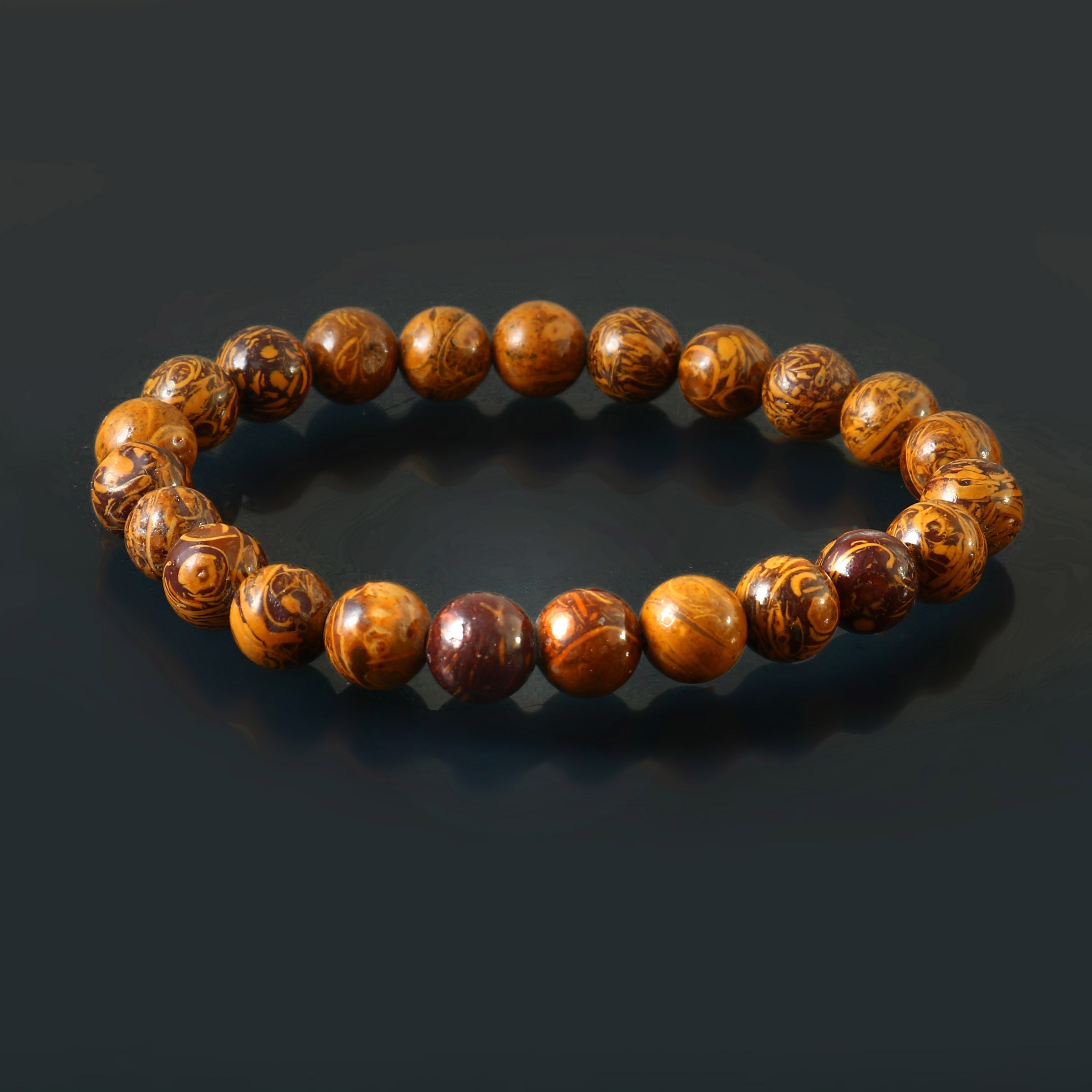 Grounding and healing Mariam Fossil Script Stone and Coquina Cobra Jasper bracelet for emotional balance and spiritual protection.
#MariamFossilScriptStone #CoquinaCobraJasper #HealingBracelet #GroundingEnergy #EmotionalHealing #SpiritualProtection #ChakraHealing #NaturalStoneBracelet




